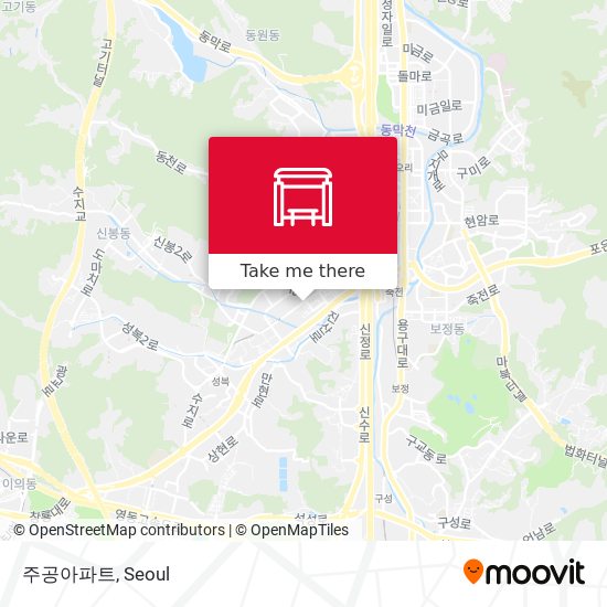 주공아파트 map