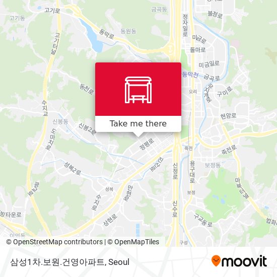 삼성1차.보원.건영아파트 map