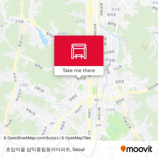 초입마을.삼익풍림동아아파트 map