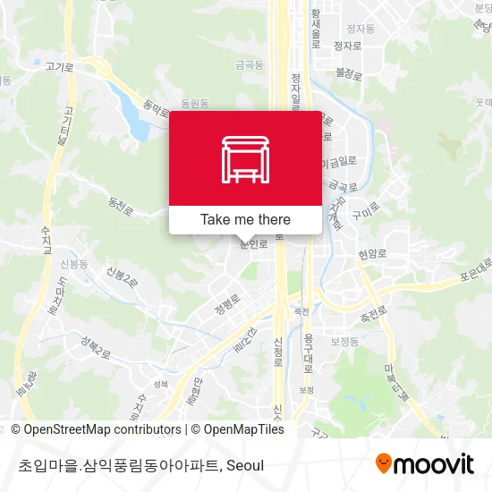 초입마을.삼익풍림동아아파트 map