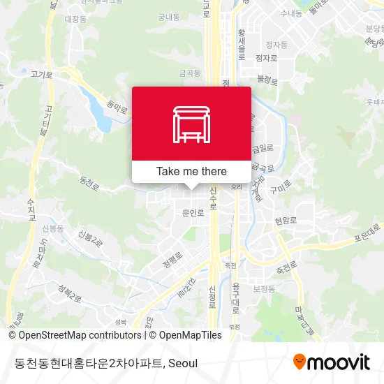 동천동현대홈타운2차아파트 map