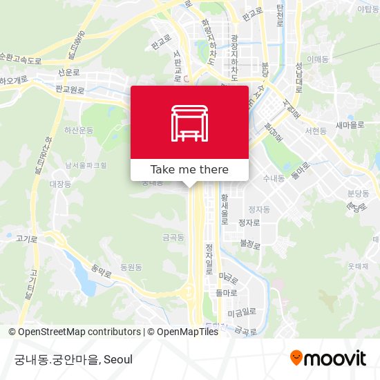 궁내동.궁안마을 map