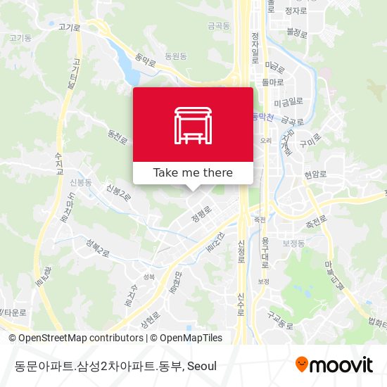동문아파트.삼성2차아파트.동부 map