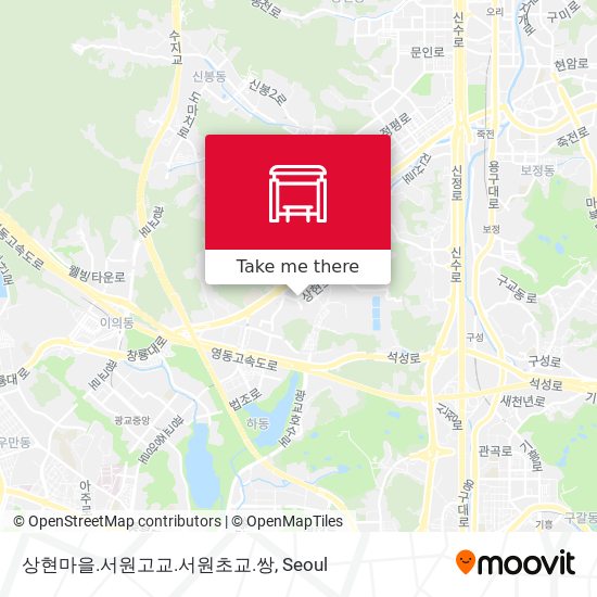 상현마을.서원고교.서원초교.쌍 map