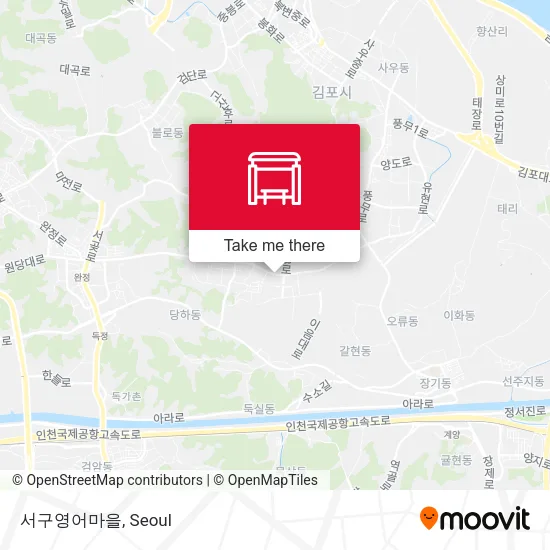 서구영어마을 map