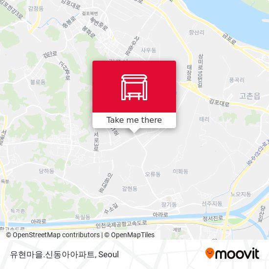유현마을.신동아아파트 map