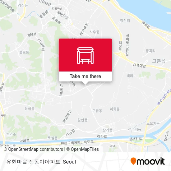 유현마을.신동아아파트 map