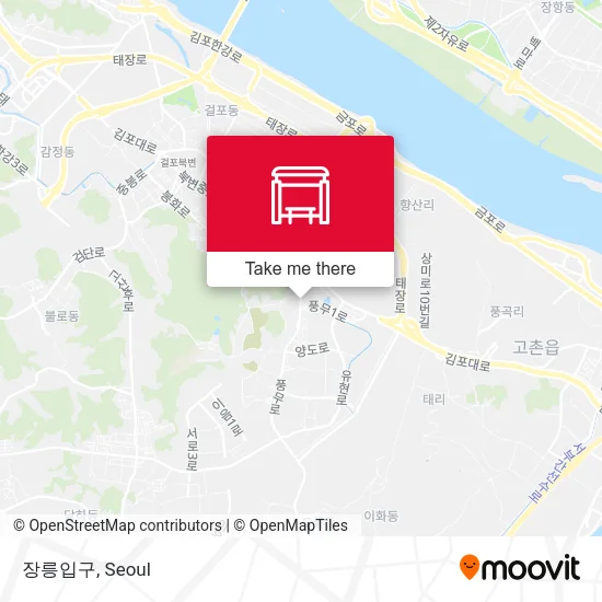 장릉입구 map