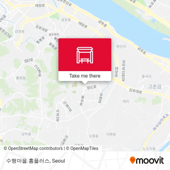 수행마을.홈플러스 map