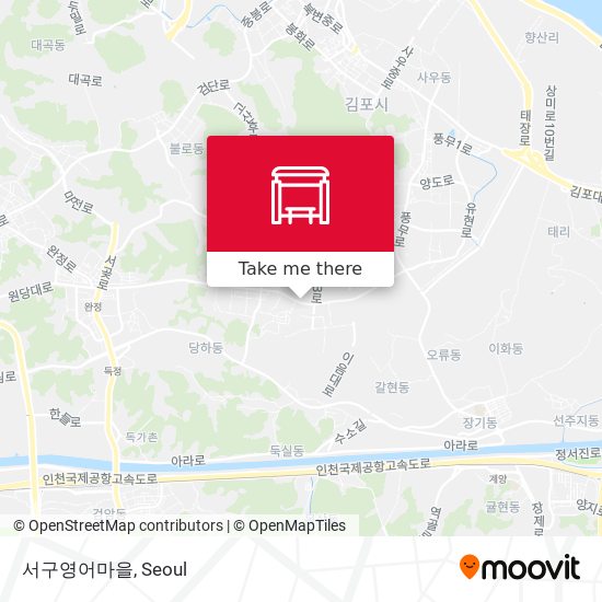 서구영어마을 map