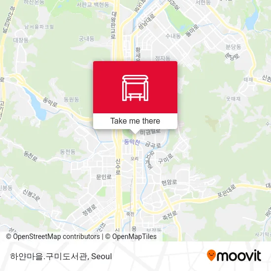 하얀마을.구미도서관 map