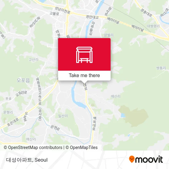 대성아파트 map