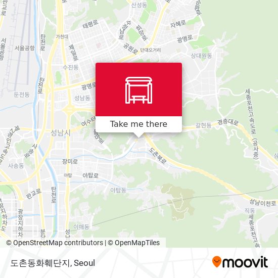 도촌동화훼단지 map