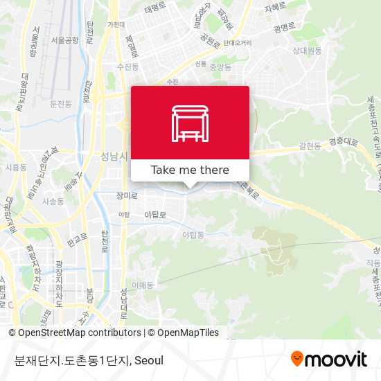 분재단지.도촌동1단지 map