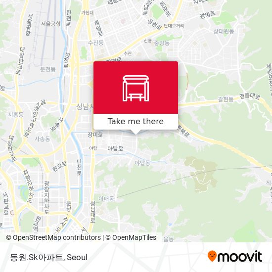 동원.Sk아파트 map