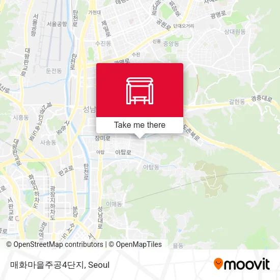 매화마을주공4단지 map