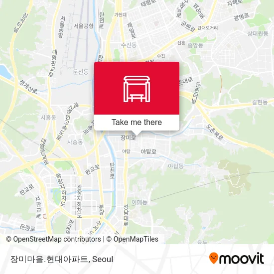 장미마을.현대아파트 map