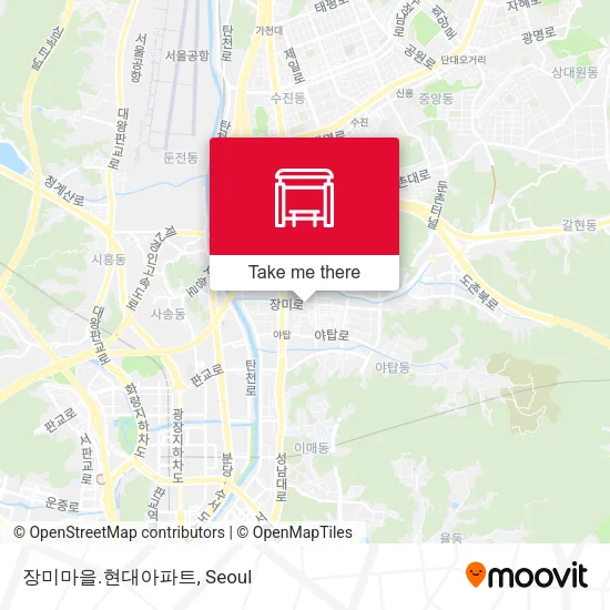 장미마을.현대아파트 map