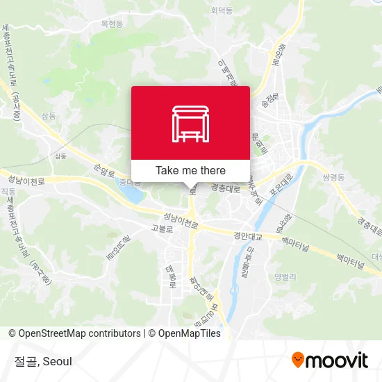 절골 map