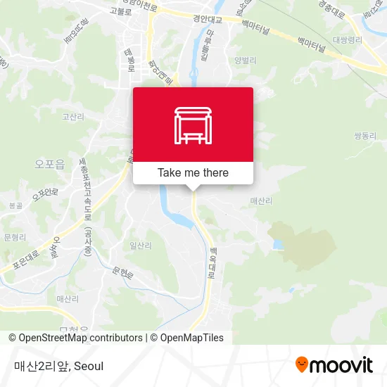 매산2리앞 map