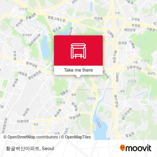 황골벽산아파트 map