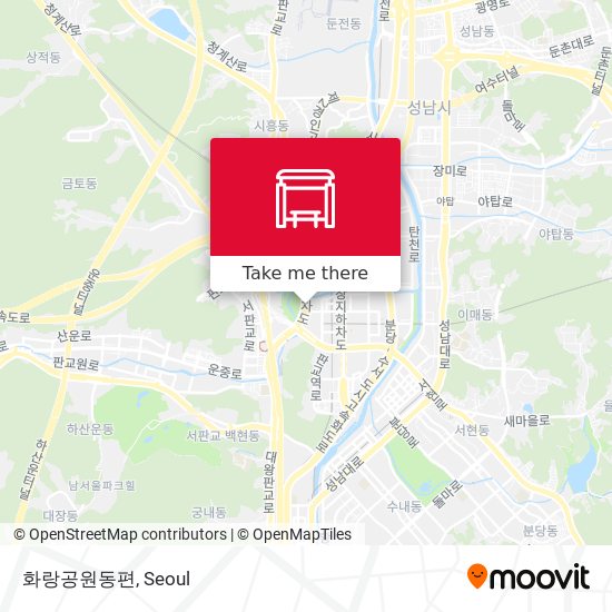 화랑공원동편 map