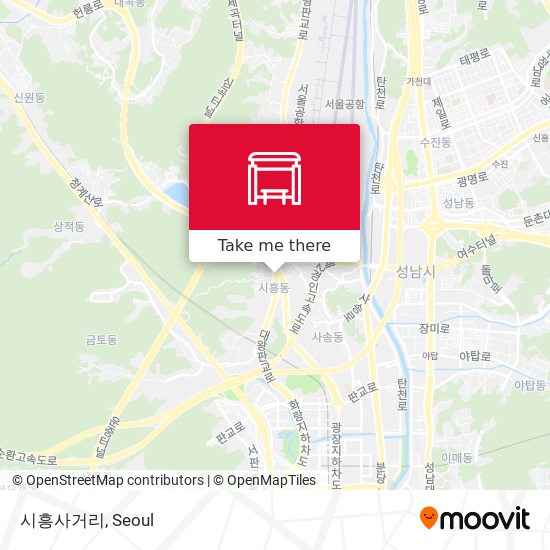 시흥사거리 map