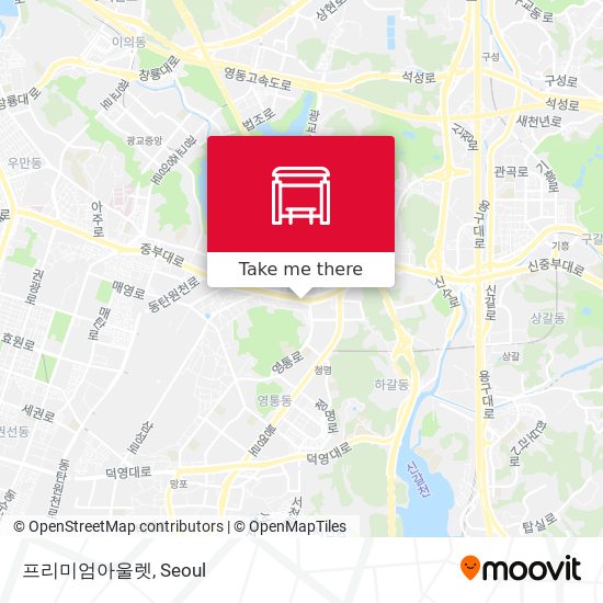 프리미엄아울렛 map