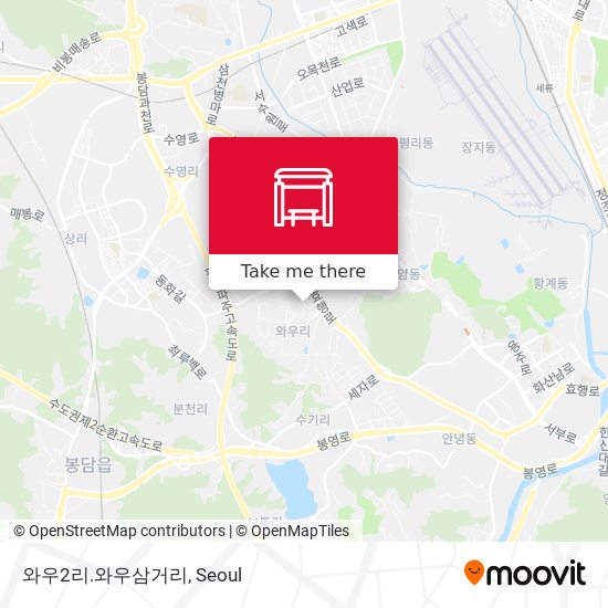 와우2리.와우삼거리 map