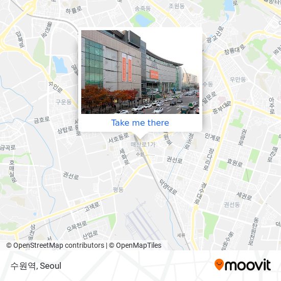 수원역 map
