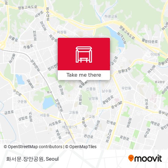 화서문.장안공원 map