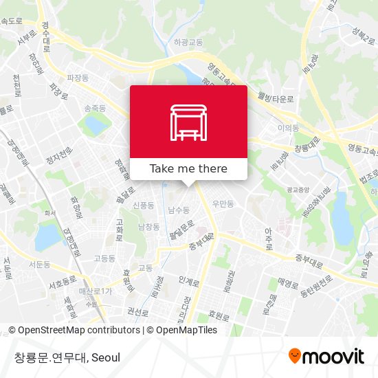 창룡문.연무대 map