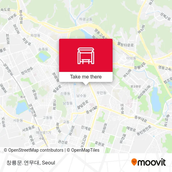 창룡문.연무대 map