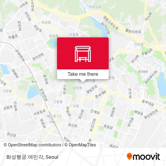 화성행궁.여민각 map