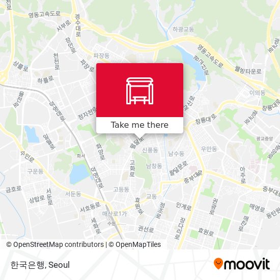 한국은행 map