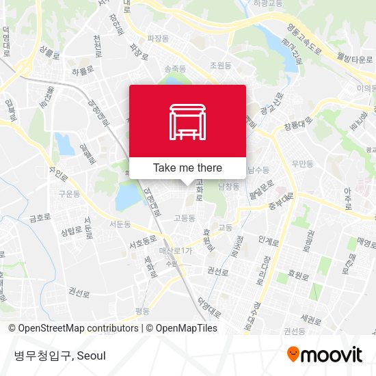 병무청입구 map