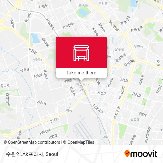 수원역.Ak프라자 map