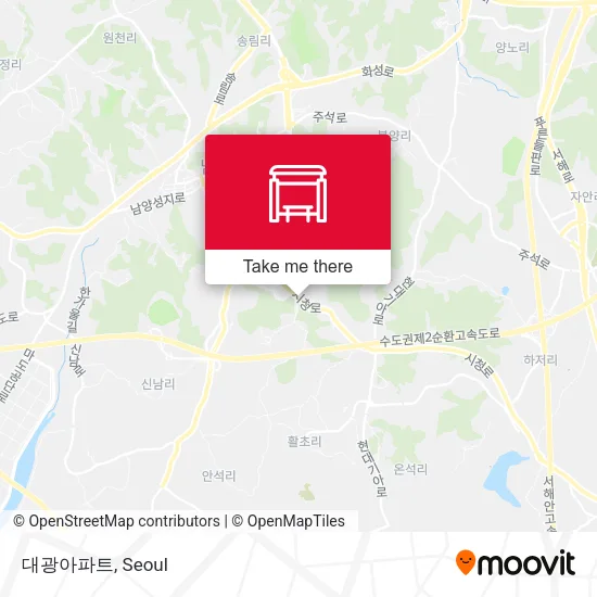 대광아파트 map