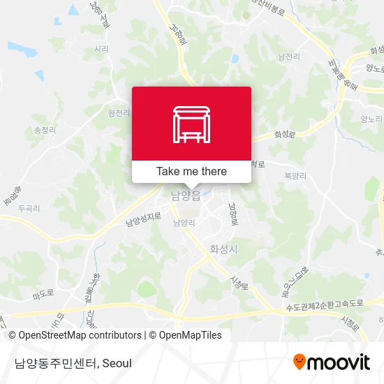 남양동주민센터 map
