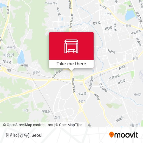 천천Ic(경유) map