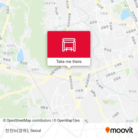 천천Ic(경유) map