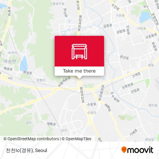 천천Ic(경유) map