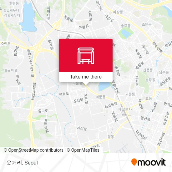 웃거리 map