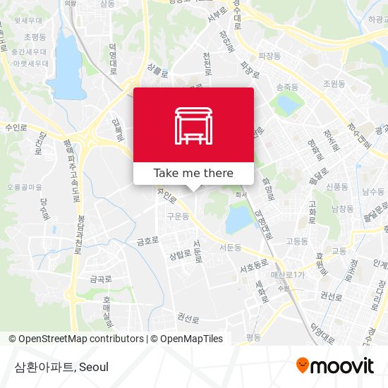 삼환아파트 map