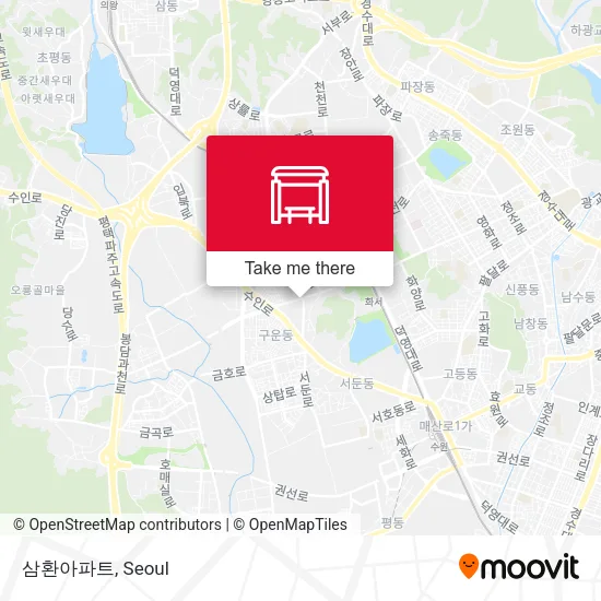삼환아파트 map