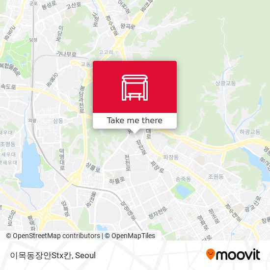이목동장안Stx칸 map