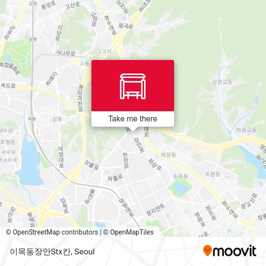 이목동장안Stx칸 map