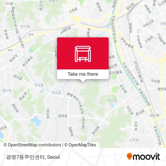 광명7동주민센터 map