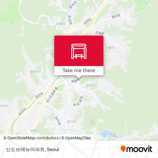 신도브래뉴아파트 map