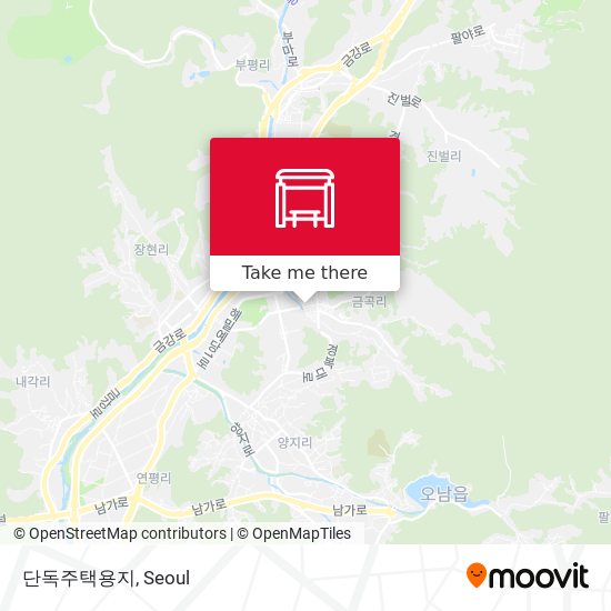 단독주택용지 map